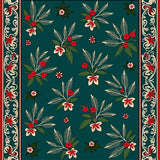 Joyful Celebration Yuletide Tapestry(Green)