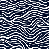 Beachy Wave Motif Floor with Technology (Black)