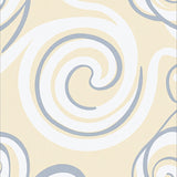 Woolly Cloud Spiral Swirl Decorative Plush(Beige)
