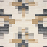 Abstract Cross in Beige and Charcoal(Beige)