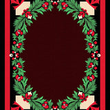 Joyful Celebration Wreath Arch Entryway Seasonal(Red)