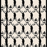 Lattice Entrance with Repeating Grid Framework (Beige)