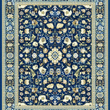 Exquisite Blue/Beige Area(Blue)