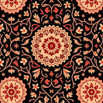 Luxurious Boho Enchanted Garden Artistic Treasure (Black) - ODIKA