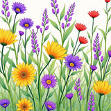 Artisan Crafted Meadow Bloom Handwoven(Yellow)