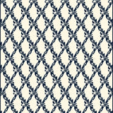 Rostand Lattice with Botanical Accent Motifs (Ivory)