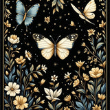 Chic Monochrome Nature Theme(Black)