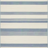 Coastal Charm Striped Area for Indoor Living Spaces(Beige)