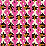 Southwestern Spotted with Bold Interlocking Motifs(Pink)
