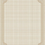 Checkered Tan Rug Entryway Area Carpet(Beige)