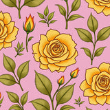 Vintage Botanical Garden Inspired Washroom(Pink)