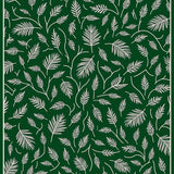 Festive Pine Needle Spiral Design Holiday with Evergreen Swirls(Green)