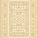 Earth Tone Harmony Geometric Chic Indoor Area(Beige)