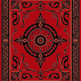 Medallion Scroll Jubilee Walkway Adornment(Red)