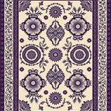 Enchanted Garden Botanical Lattice Whimsical Artistry(Beige)