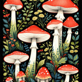 Lush Black and Blossom Theme(Red)