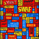 Artistic Striking Color Blend(Black)