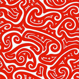 Holiday Scene Decorative with Swirling Snow Storm Design(Red)