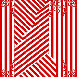 Stripe Holiday with Festive Ribbon Inspired Bands(Red)