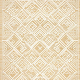 Elegant Geometric Area with Chic Diamond Motif for Sophisticated Spaces(Beige)