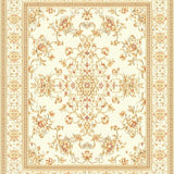 Beige Ivory Krystin Medallion Style Area(Ivory)