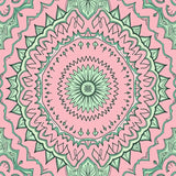 Medallion Abstract Design (Pink)
