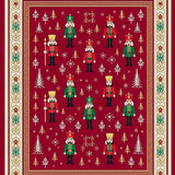 Vintage Nutcracker Parade Whimsical Celebration(Red)