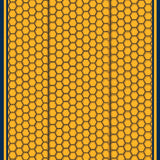 Honeycomb Hexagonal with Structured Cell Surface(Yellow)