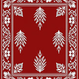 Nordic Pinecone Enchanted Mystical Wonderland Journey(Red)