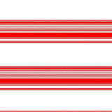 Festive Cane Inspired Horizontal Stripes(Red)