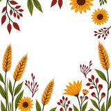 Prairie Wildflower Meadow Harvest Festival Entrance with Floral Sprays(Yellow)