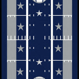 Varsity Sports Themed with Machine Feature for Fans(Blue)