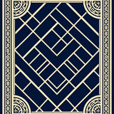 Byzantine Crosshatch Majesty Network(Blue)