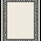 Sophisticated Trim Perimeter Embellished Statement(Black)