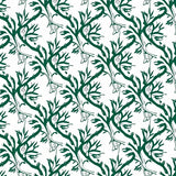 Enchanted Forest Canopy with Leafy Branch Network (Green) - ODIKA