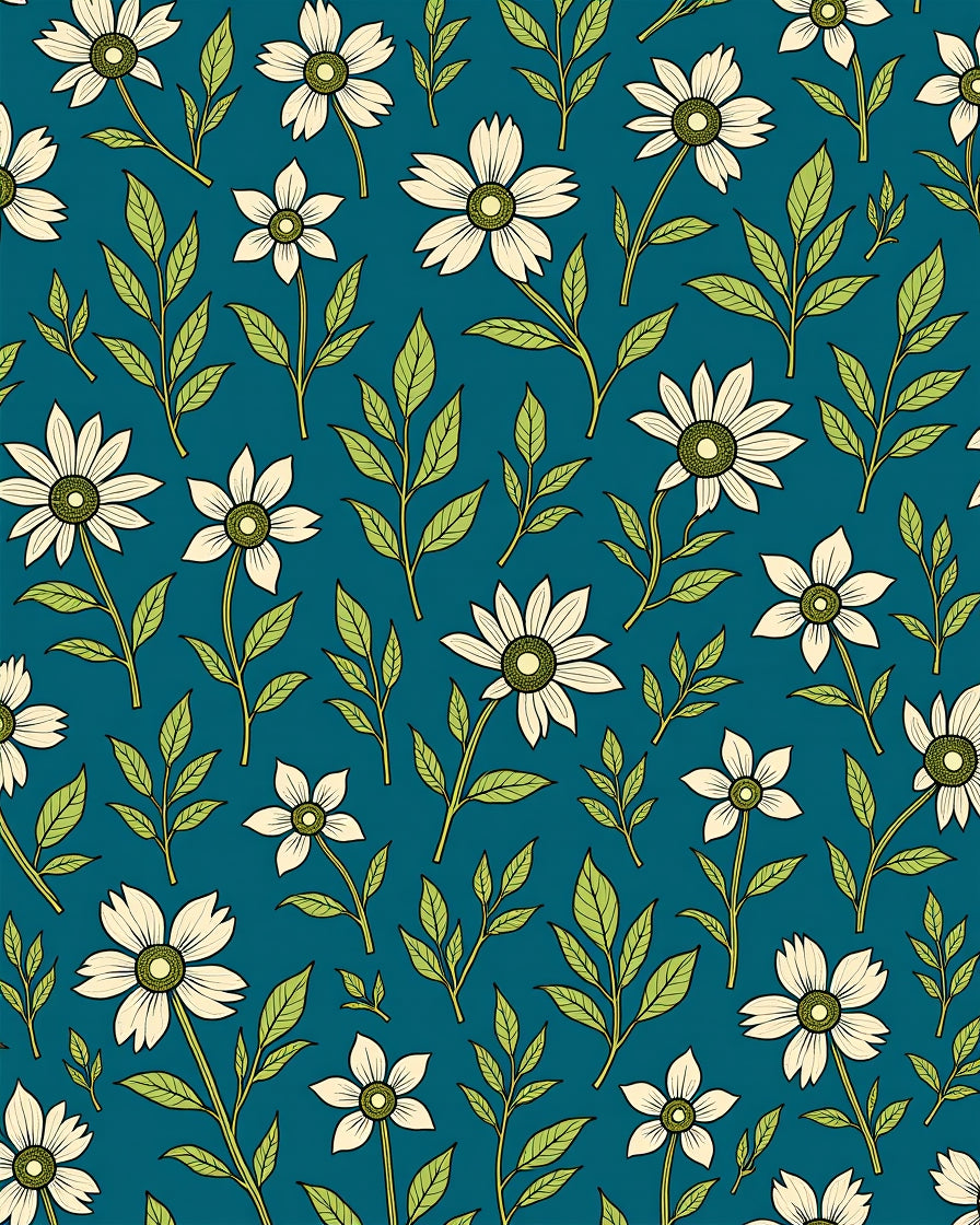 Enchanted Forest Bloom Accent (Blue) - ODIKA