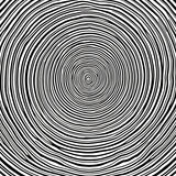 Hypnotic Spiral Vortex Optical Illusion Floor(Black)