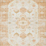 Restoration Collection Vintage Area Beige Sand Distressed Design(Beige)
