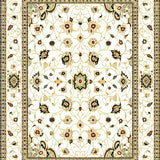 Farmhouse Elegant Ivory Beige Area(Beige)