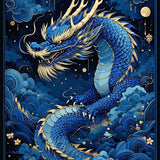 Exotic Mythical Creature Design(Blue)