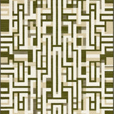 Olive Beige Area Versatile Style Non Shed Weave Fringed Borders(Green)