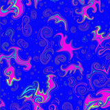 Celestial Nebula Cosmic Swirl Decorative Artistic (Blue)