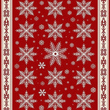 Festive Snowflake Holiday Entryway Decorative(Red)