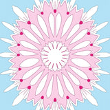 Whimsical Blossom with Subtle Petal Motifs(Pink)