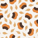 Inspired Abstract Animal Print with Contours(Orange)