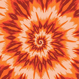 Marbled Vortex Ethereal Stain Contemporary Decorative(Orange)