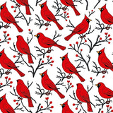 Cardinal Motif with Winter Berry Branch Decorative Floor(Red)