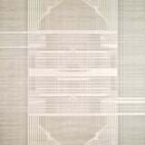 Unique Area with Artistic Linear Design in Chic Neutral Palette(Beige)