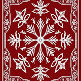 Enchanted Frosty Wonderland Decorative Accent(Red)