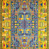 Elegant Area Grippers with Geometric for Vibrant Spaces(Yellow)